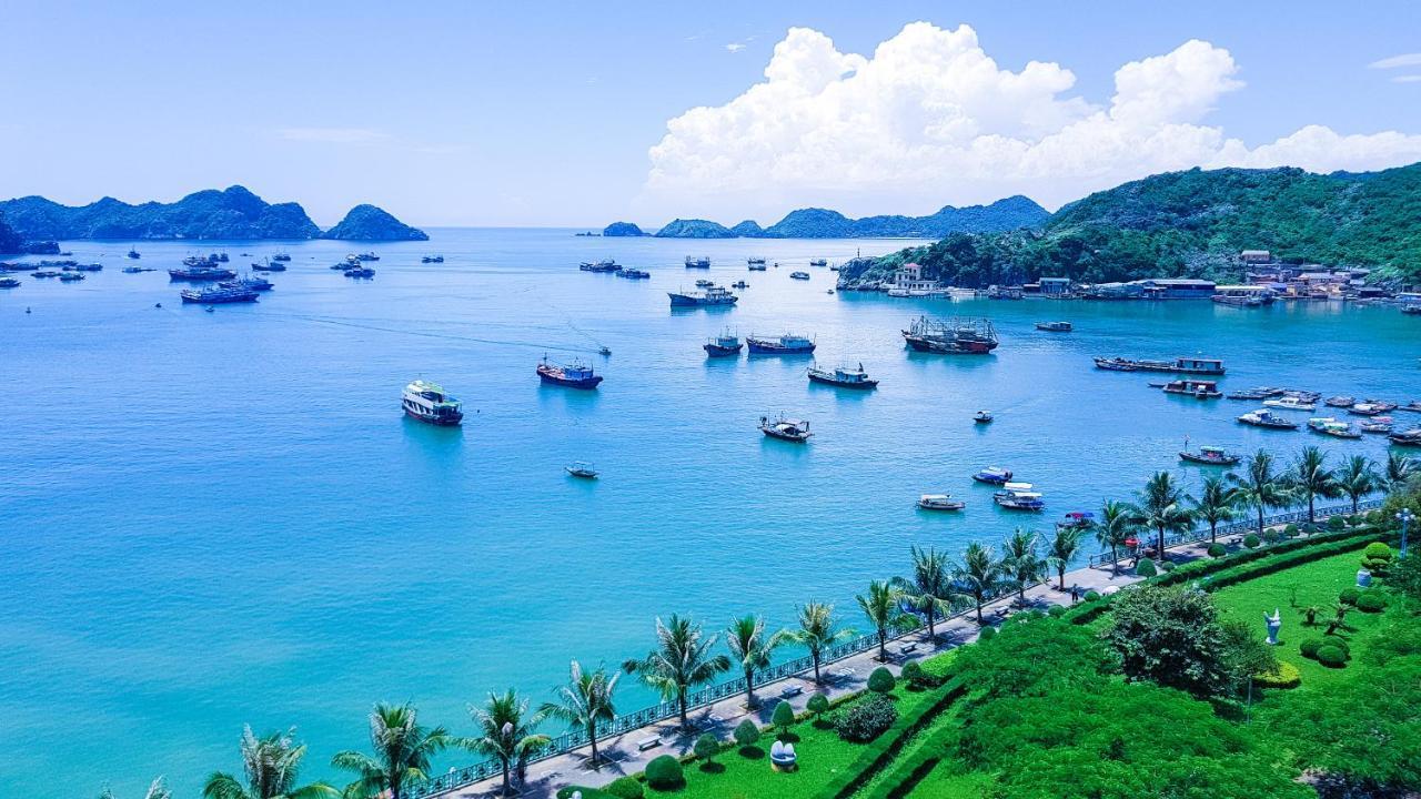Thu Ha Hotel Dong Khe Sau Exterior photo